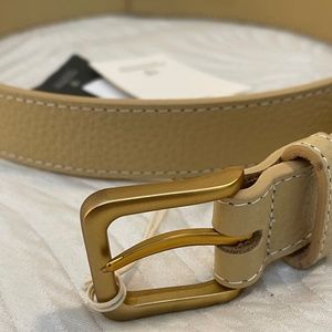 Scotch & Soda Mens Belt - Brand New - Medium - Tan and Gold